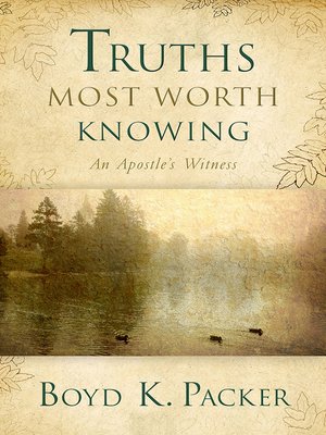 cover image of Truths Most Worth Knowing